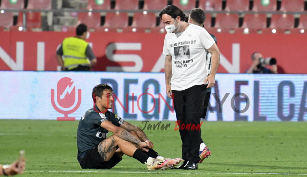 Las curiosidades del día del ascenso del Rayo Vallecano (0-2 ante el Girona) 33 presa trejo ascenso camiseta