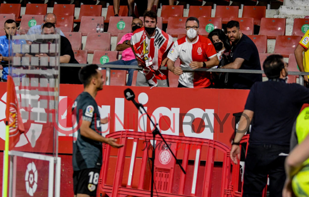 Las curiosidades del día del ascenso del Rayo Vallecano (0-2 ante el Girona) 32 alvaro aficionados girona