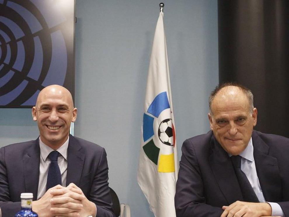 Rubiales propone una nueva Liga y LaLiga rechaza el nuevo modelo 1 rubiales tebas