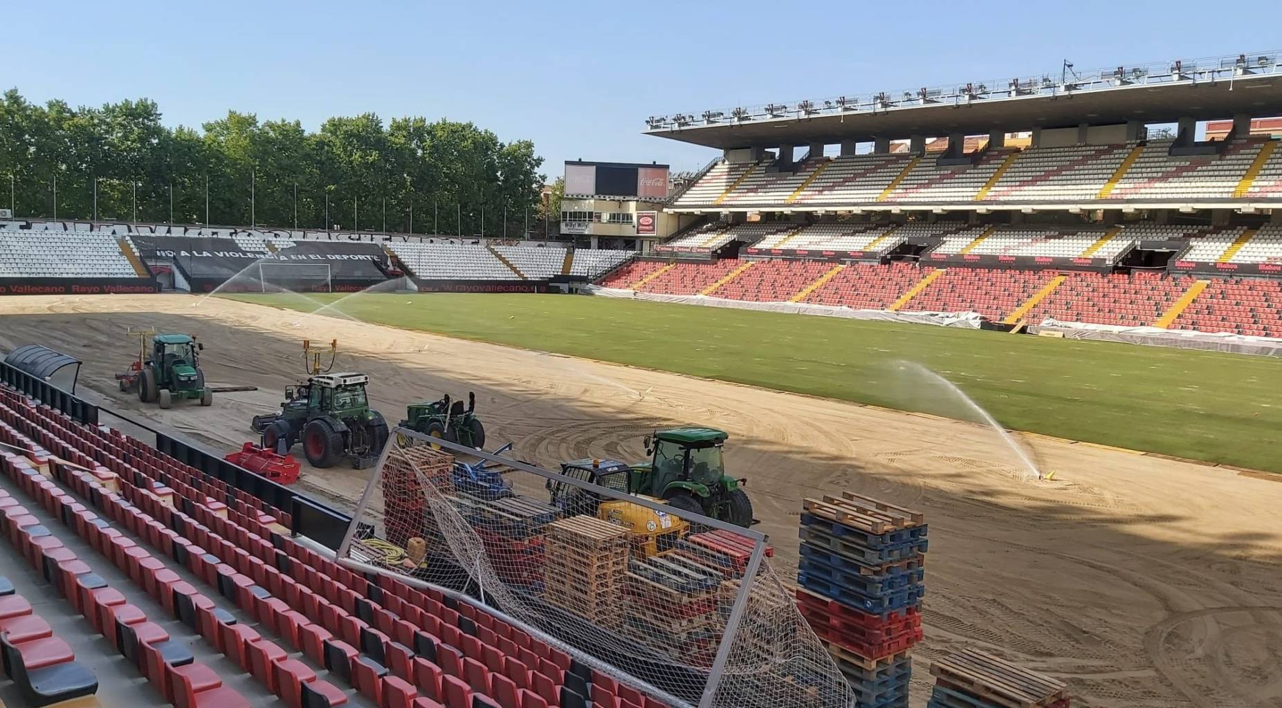 ABC: Una modificación del proyecto retrasó las obras del estadio de Vallecas 1 estadio de vallecas