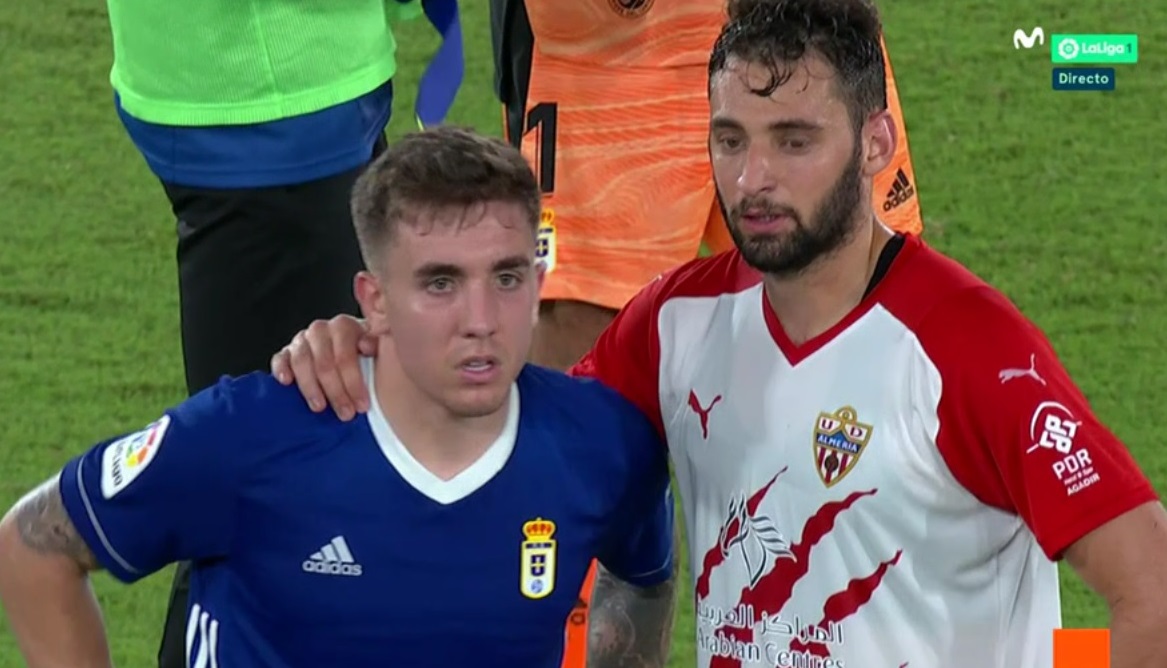 Joni Montiel debuta con el Oviedo ante la UD Almería de Martos y Akieme 1 martos joni montiel