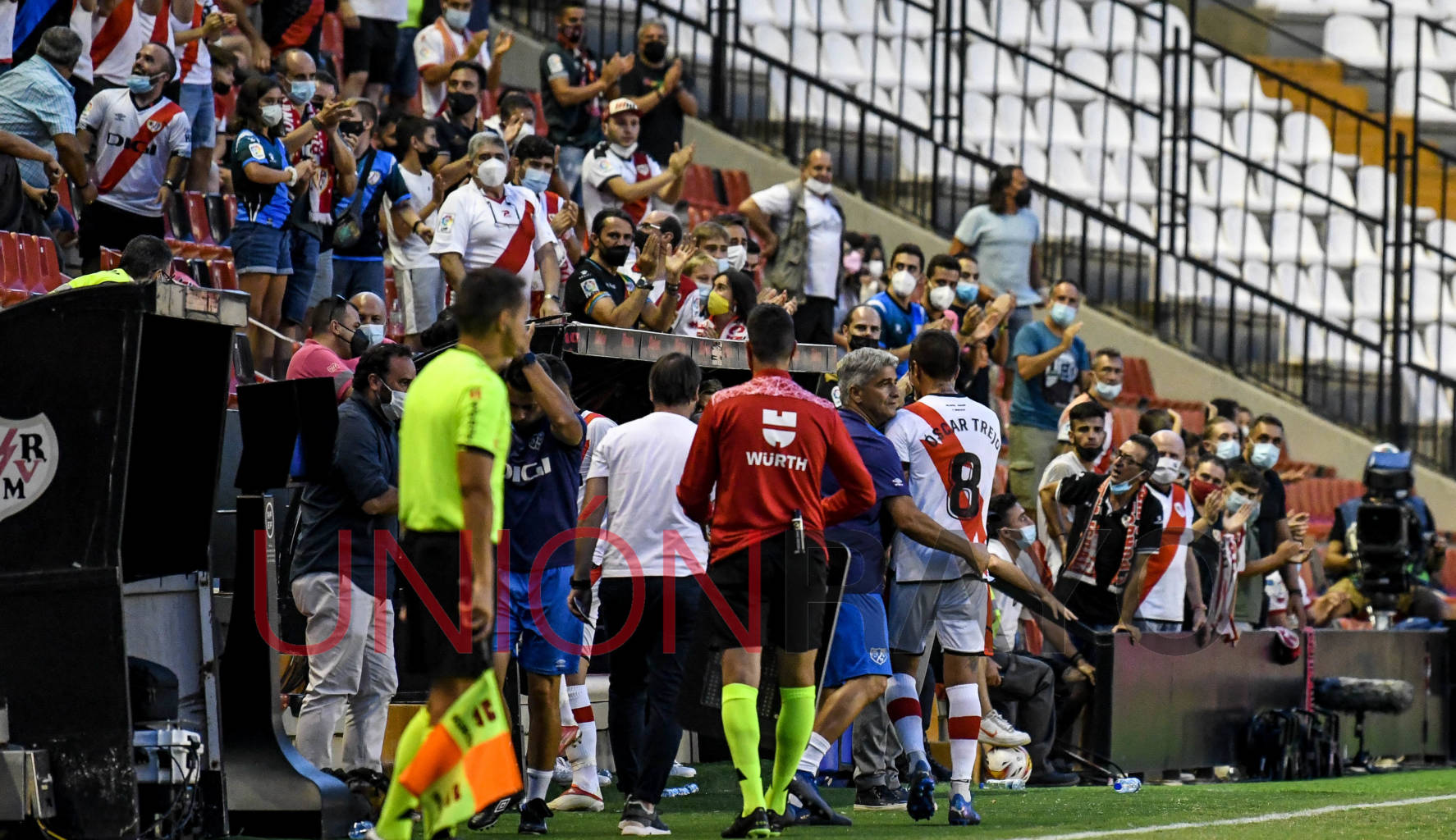 trejo ovacion vallecas