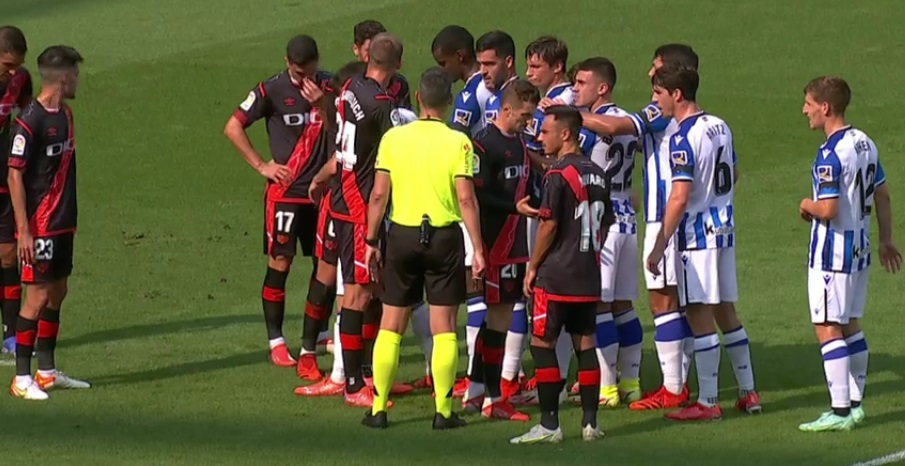 Los detalles del Real Sociedad 1-0 Rayo Vallecano 3 trenecito