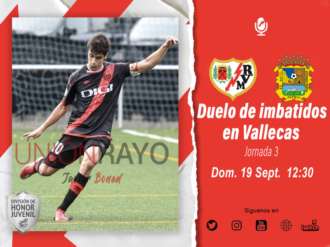 Previa JonadasJUVA J3 FUE 21 22