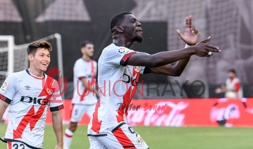 Las curiosidades del Rayo Vallecano 4-0 Granada 18 randy nteka celebracion