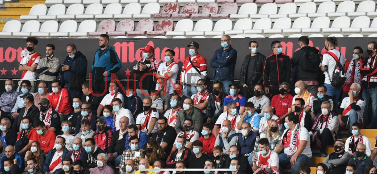 Un aficionado denuncia lo ocurrido en el Rayo - Barça: no pudo sentarse en sus localidades 1 ezy watermark 29 10 2021 11 00 10a. m.