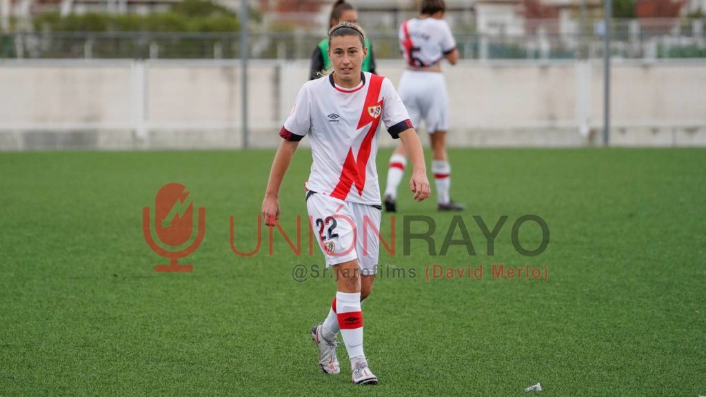 María Bores: "En el Rayo estoy volviendo a disfrutar jugando al fútbol" 3 Rayo Sevilla 82