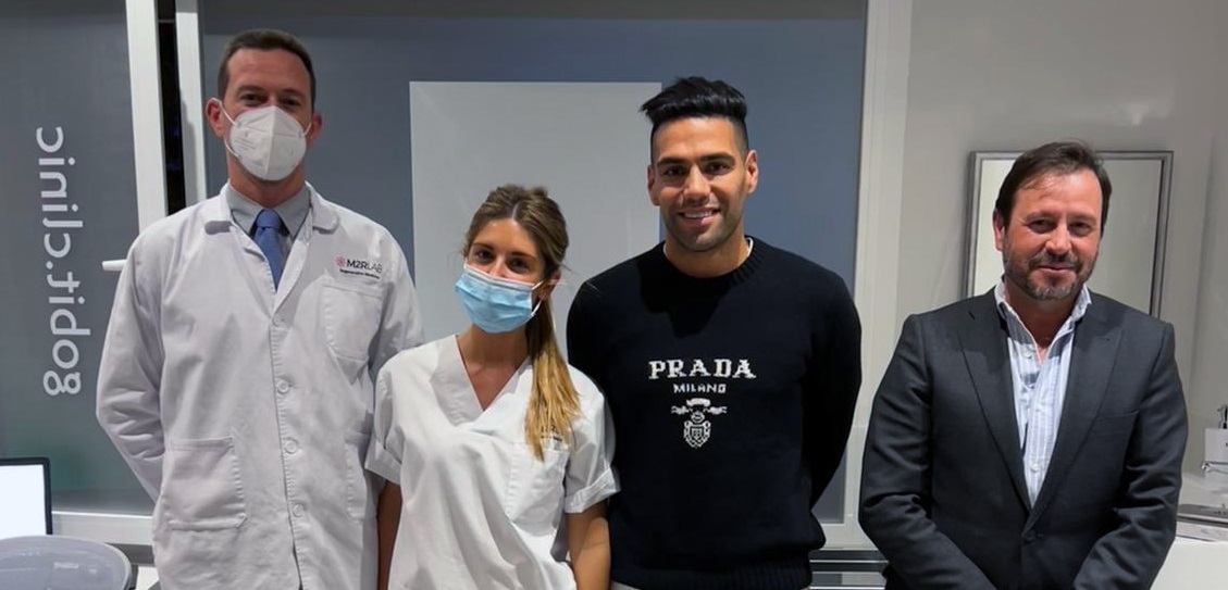 Falcao acude a la clínica regenarativa que acudió Messi y quiere estar ante el Mallorca 1 falcao 1