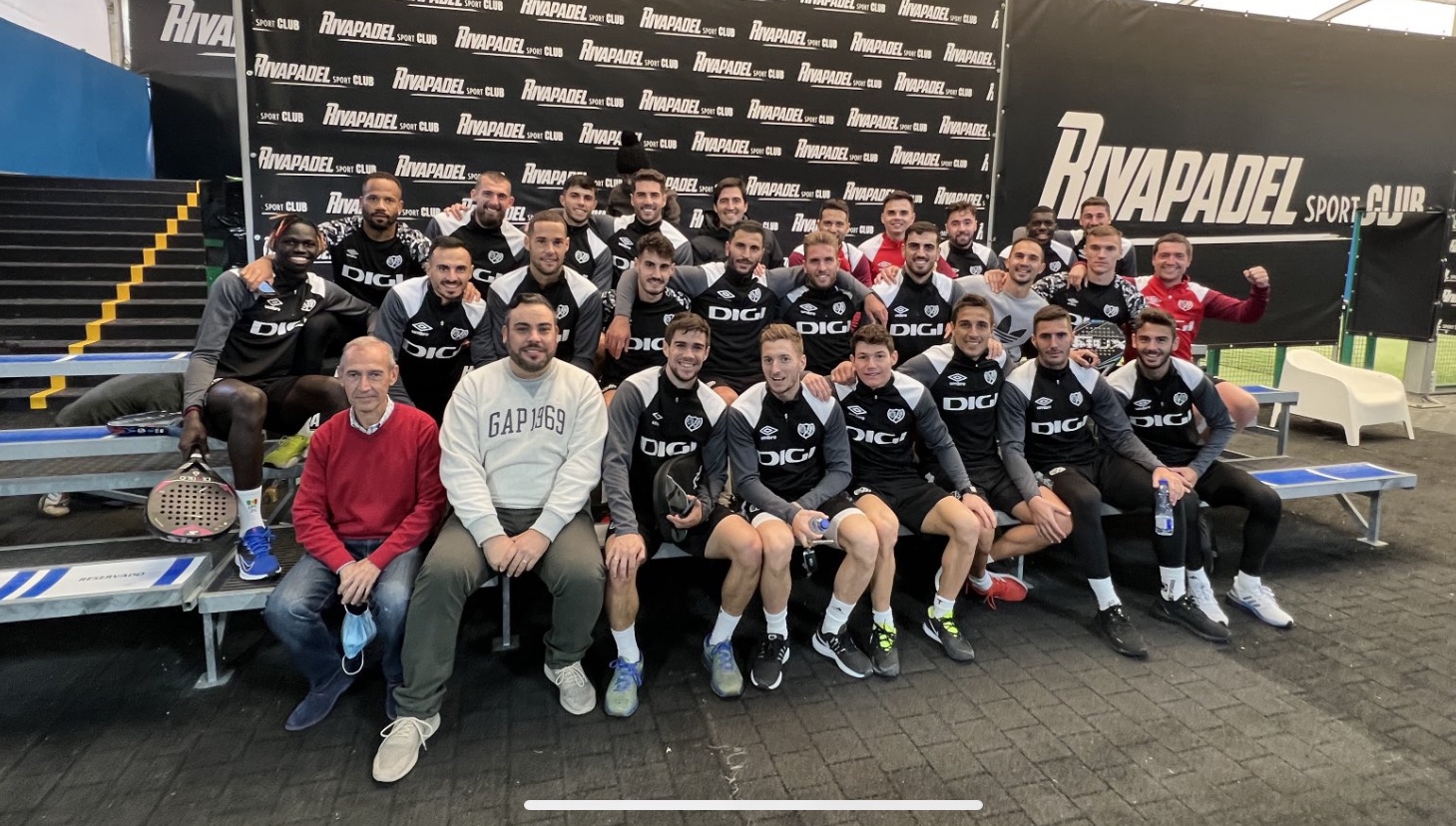 Sesión de pádel del Rayo Vallecano 1 img 0482