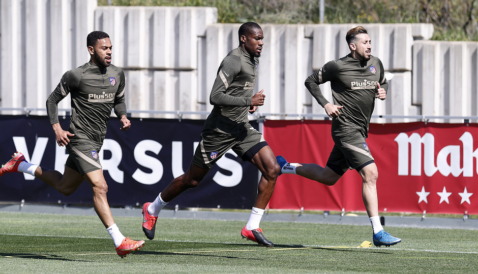 atletico entrenamiento