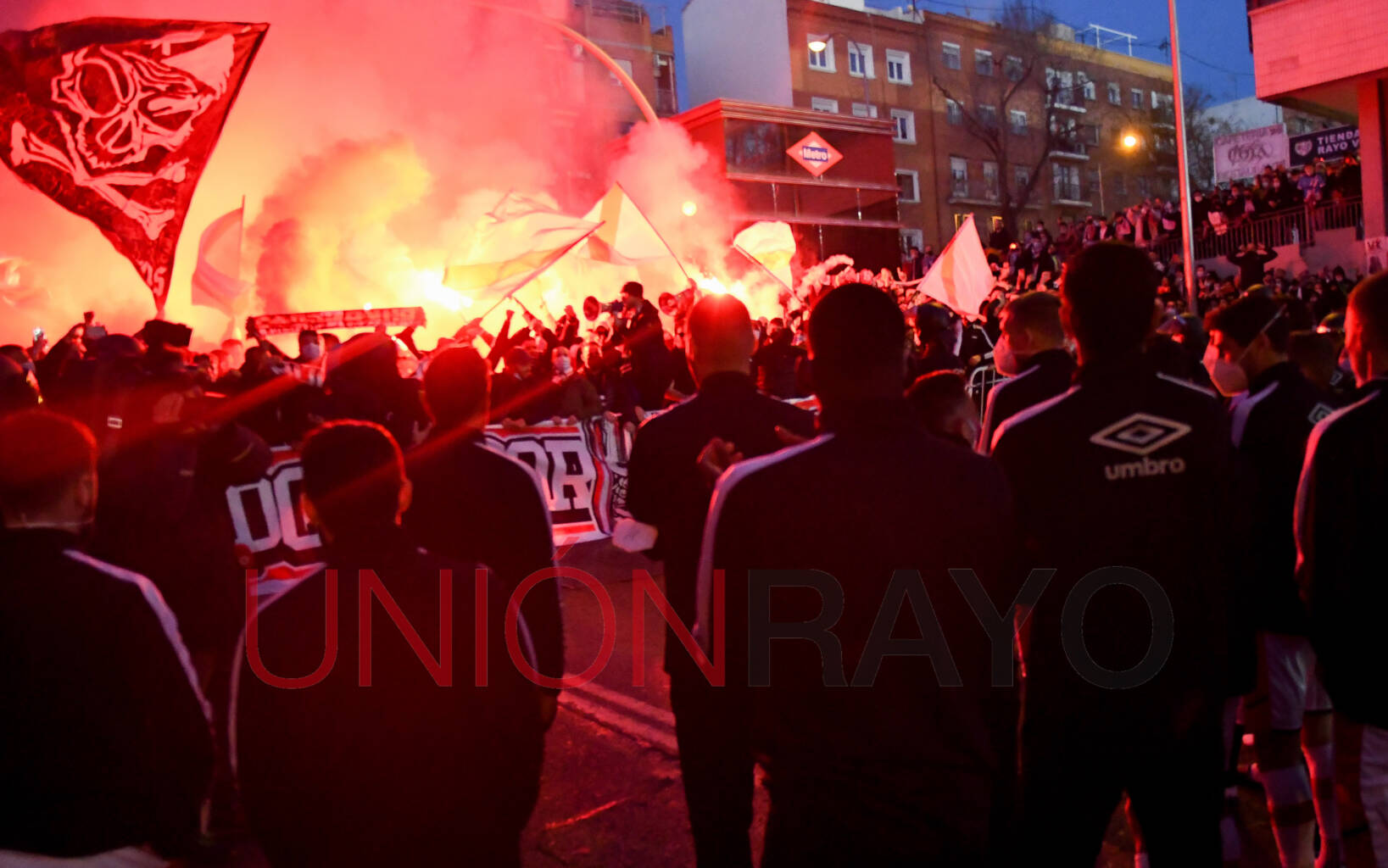 recibimiento aficion plantilla albufera
