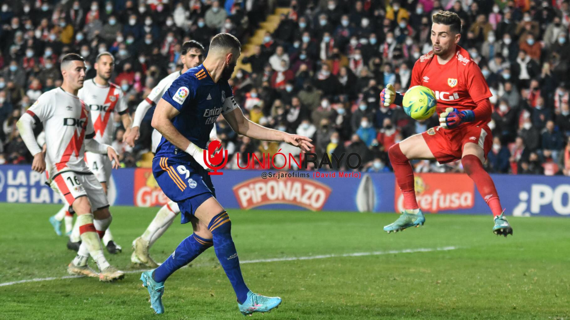 Luca se afianza en la portería del Rayo aunque sale con dudas del partido ante el Cádiz 1 Zidane
