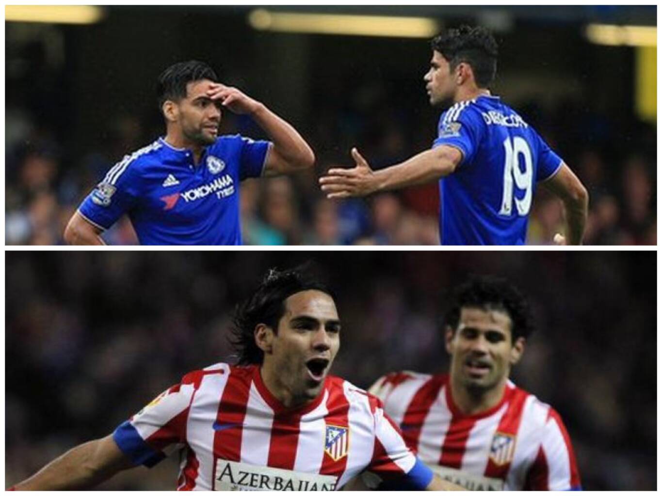 Falcao y Diego Costa podrían volver a compartir equipo: ahora en el Rayo Vallecano 1 Falcao Diego Costa