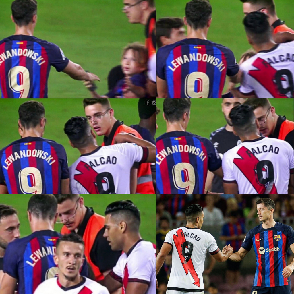 El gran gesto de Radamel Falcao con un niño tras finalizar el partido ante el FC Barcelona 1 image 55