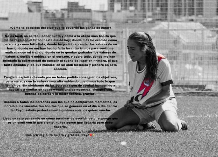 Claudia Cabezas se despide del Rayo Femenino 2 IMG 20230608 WA0012