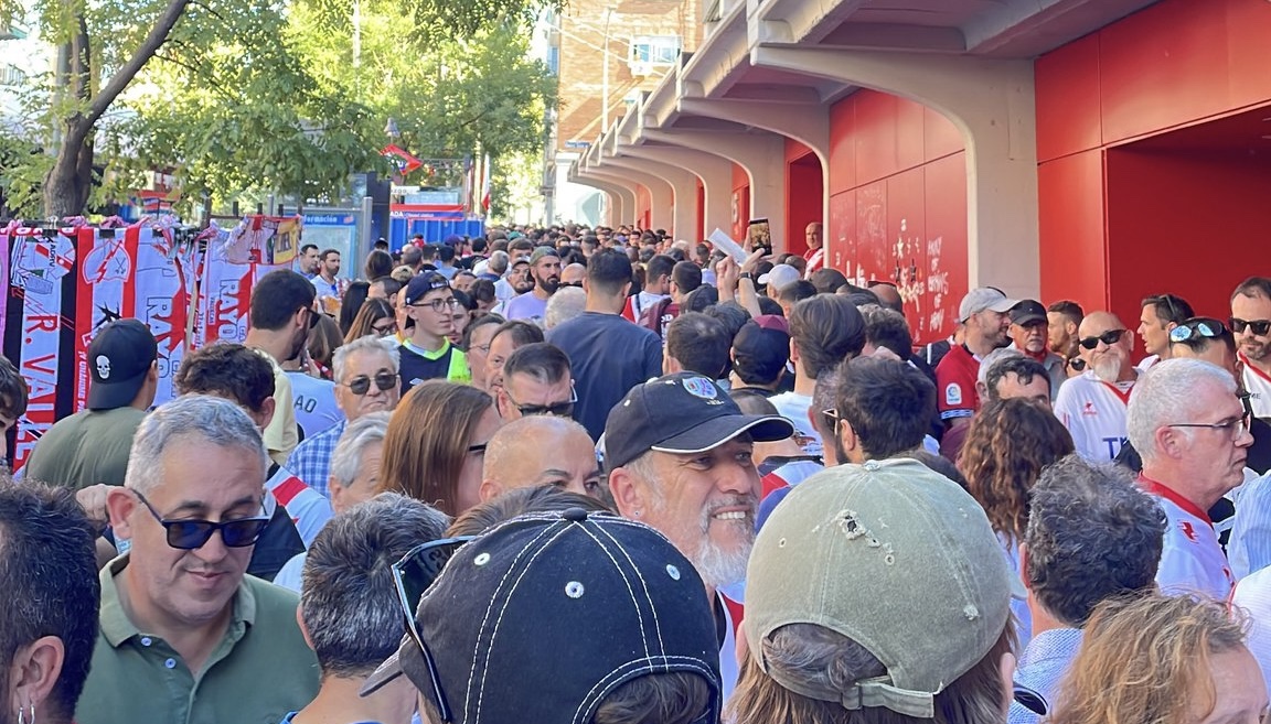 accesos estadio de vallecas