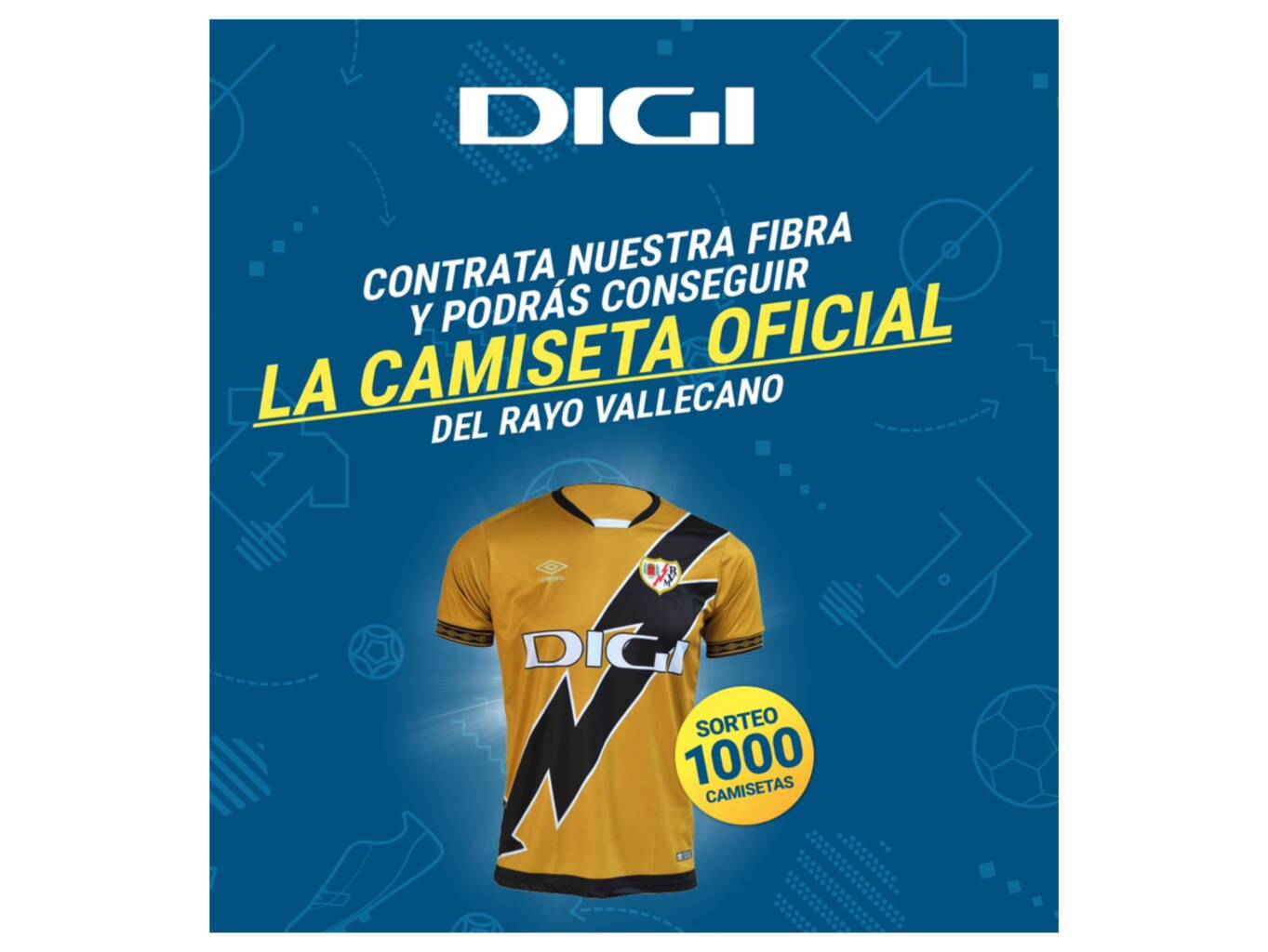 camiseta Rayo DIGI