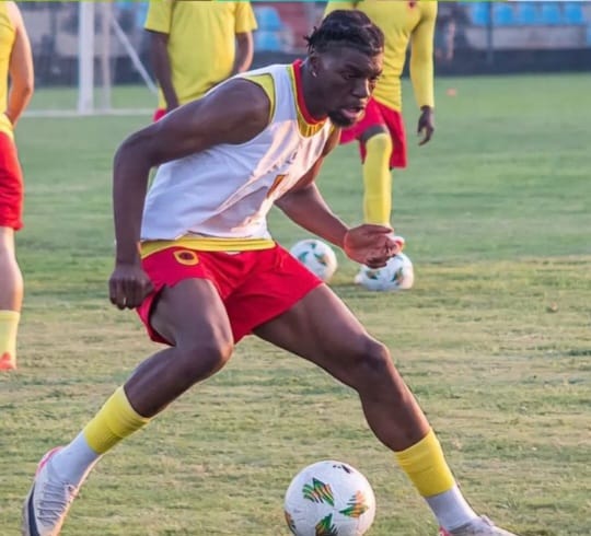 Nteka, convocado con la selección de Angola 1 Nteka angola