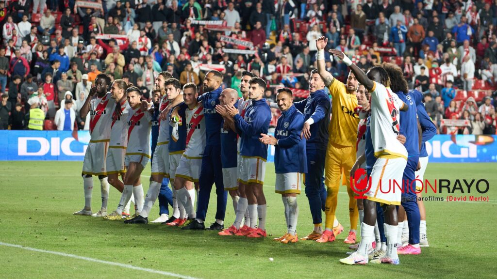 TOP-5 de lo mejor del año 2024 del Rayo Vallecano 6 Celebración Rayo Vallecano