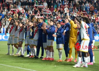 Celebración Rayo Vallecano