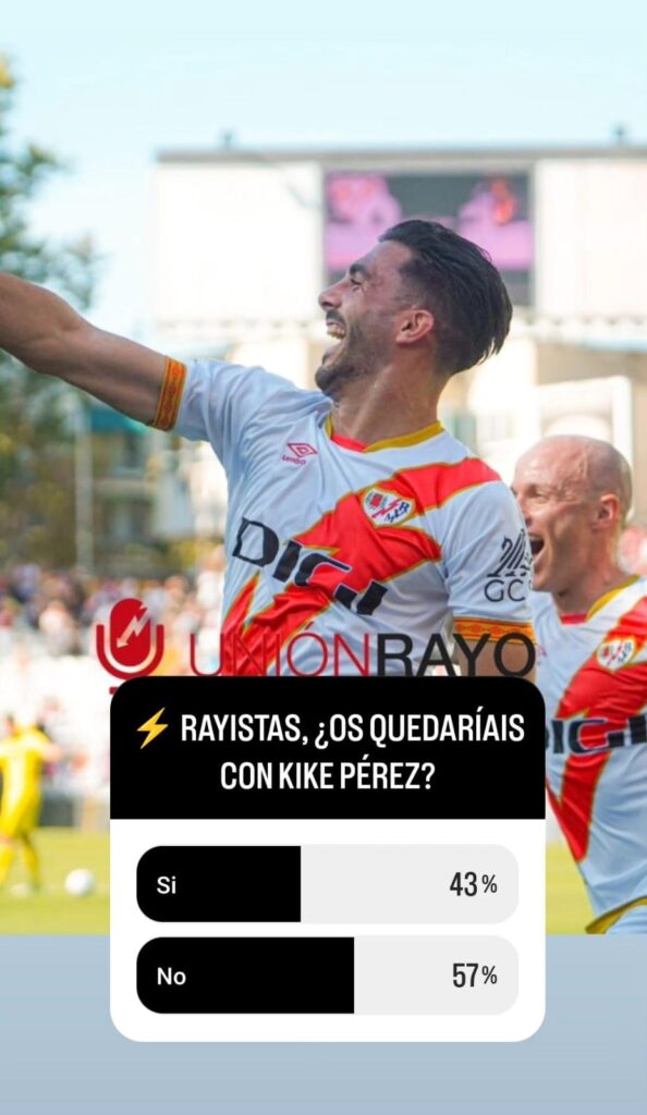 Los rayistas se quedarían con Crespo, pero no con Kike Pérez 3 Crespo Kike