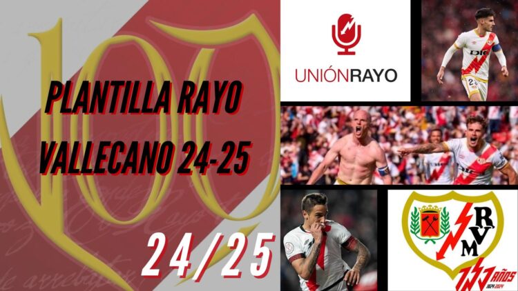 Plantilla Rayo 24/25