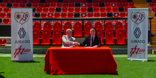 Renault Jurado patrocinador oficial del Rayo Vallecano