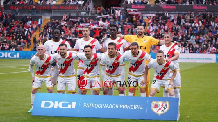 Once amistoso Rayo frente al Vitória de Guimaraes