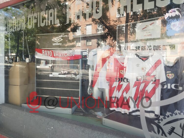 tienda Estadio de Vallecas