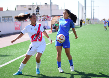 Rayo Femenino patrocinador Griffincore / Fuente de la foto: X: @RFFM_oficial