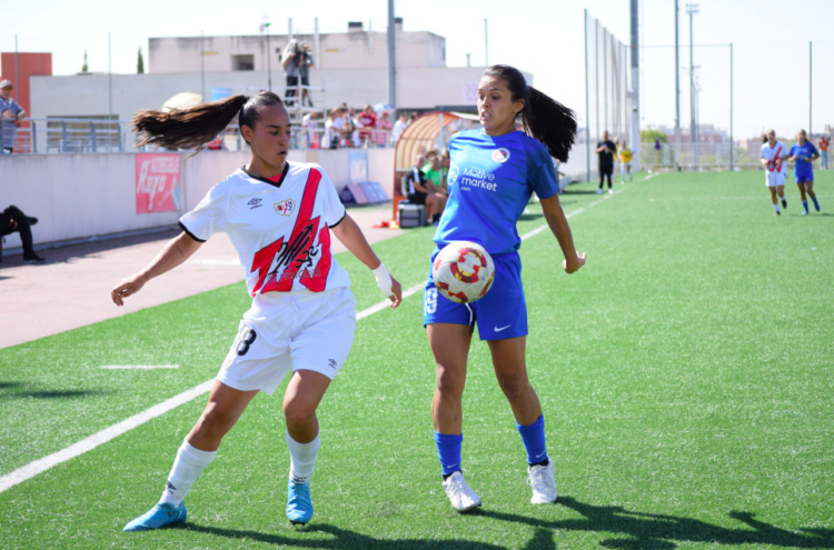 Rayo Femenino patrocinador Griffincore / Fuente de la foto: X: @RFFM_oficial