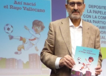 Presentación cuento "Así nació el Rayo Valecano". Fuente de la imagen: Informados