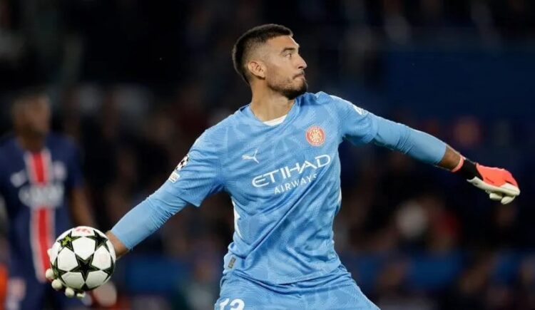 Error de Gazzaniga en el debut de Michel en Europa como técnico 1 Gazzaniga error psg