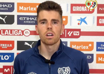 Gumbau tras el empate ante el Girona: "Hay darle mucho mérito a este punto, el año pasado solo ganó el Real Madrid" 9 Gumbau declas Girona