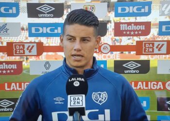 James tras su primera titularidad con el Rayo: "Tenía muchas ganas ya. Espero que pueda ayudar al club, que es lo que yo quiero" 2 James declas leganes