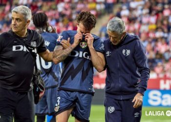 Pep Chavarría lesión lateral zurdo Girona Rayo