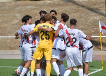 Rayo B vs Aravaca. Fuente de la imagen: X:@RayoVallecano