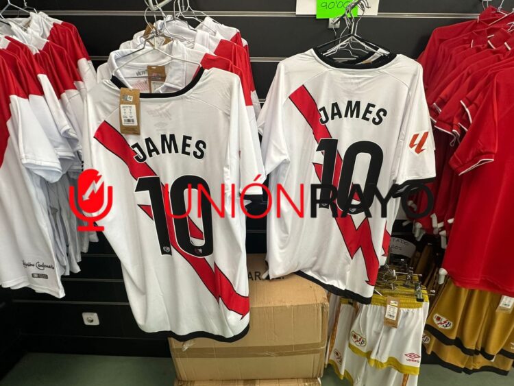 camiseta James tienda oficial