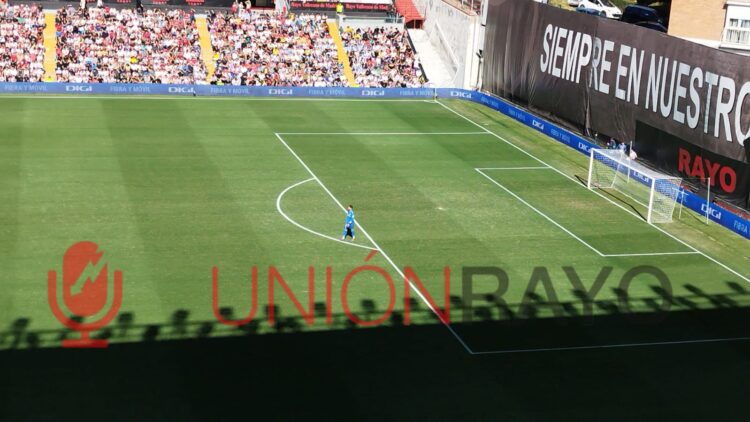césped Estadio de Vallecas