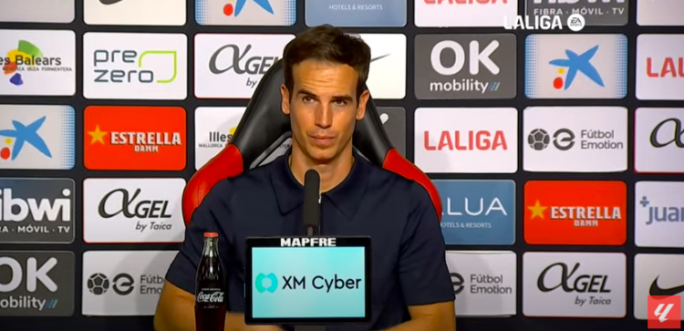 Íñigo Pérez autocrítico tras la derrota ante el Mallorca: “Tengo muchísima parte de culpa de lo que ha sucedido" 1 Íñigo Pérez Mallorca Rayo