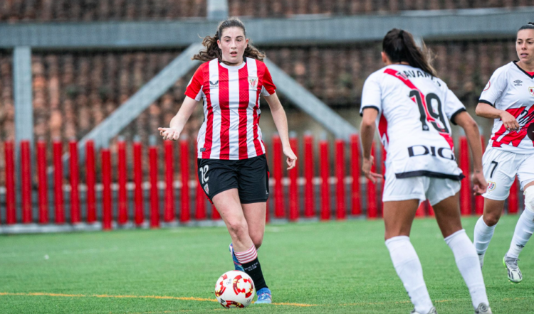 El Rayo Femenino pierde su partido en Lezama ante el filial del Athletic Club de Bilbao Femenino 1 Athletic de Bilbao B vs Rayo Femenino