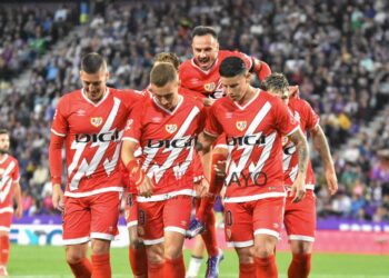 De Frutos no celebra el gol