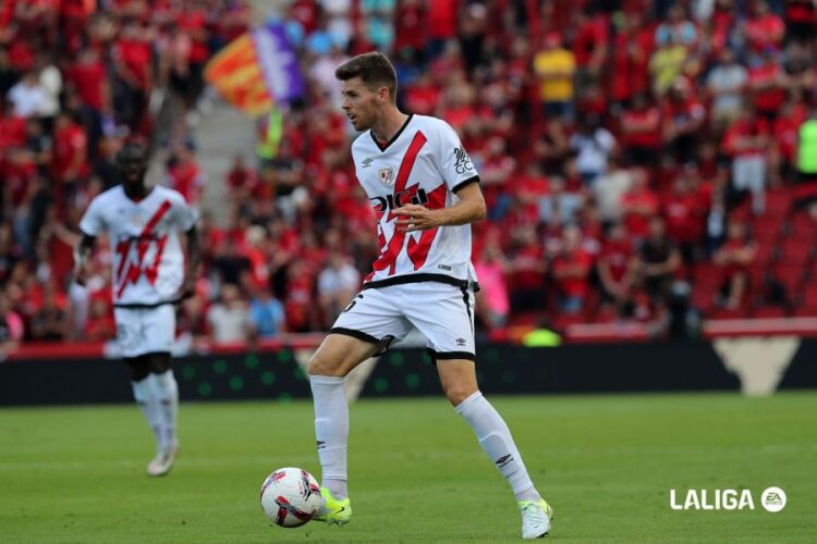 Gumbau fue la principal novedad en el once del Rayo en su derrota ante el Mallorca 1 Gumbau