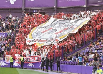 tifos valladolid rayo
