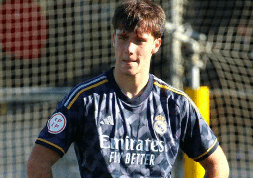 Jaime Barroso Real Madrid. Vía: @jaimebarrosop