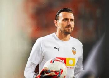 Dimitrievski Valencia. Fuente de la imagen: Estadio Deportivo