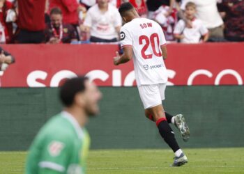 Sow dos unicos goles al rayo