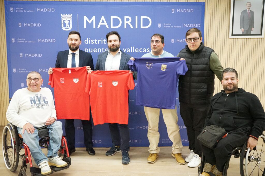 Presentación del Partido benéfico DiscapRayo