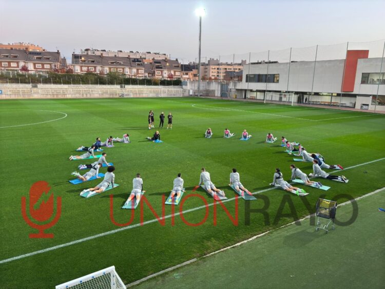 entrenamientos Rayo Vallecano