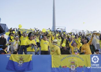 afición visitantes Las Palmas Vía: LaLiga
